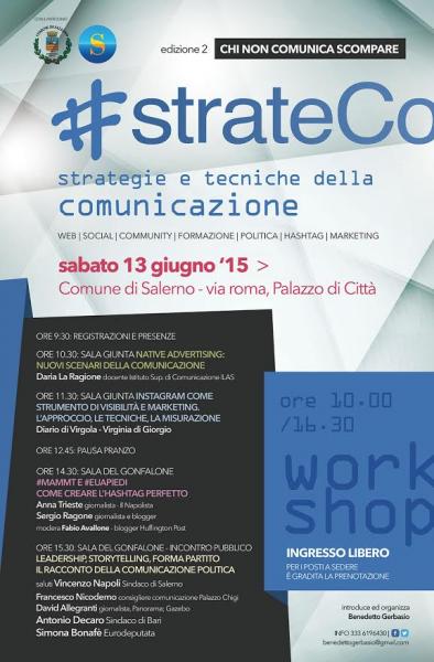 StrateCo - Strategie e Tecniche della Comunicazione
