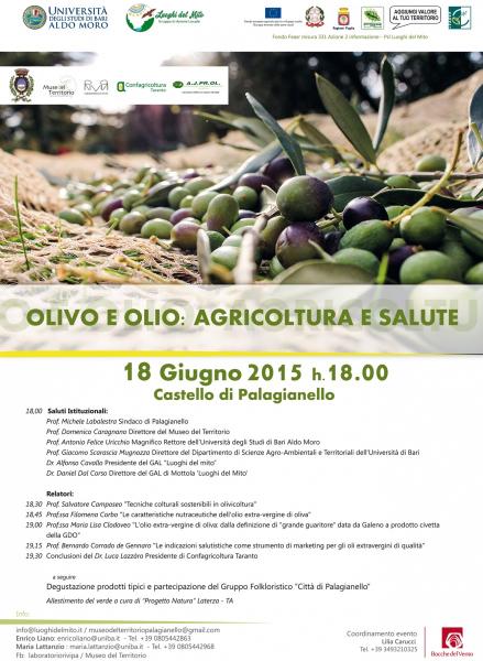 Olivo e Olio: Agricoltura e Salute