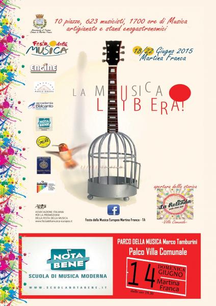 QUELLI CHE ASPETTANO...LA FESTA EUROPEA DELLA MUSICA- spettacolo degli allievi della scuola di Musica NOTA BENE!