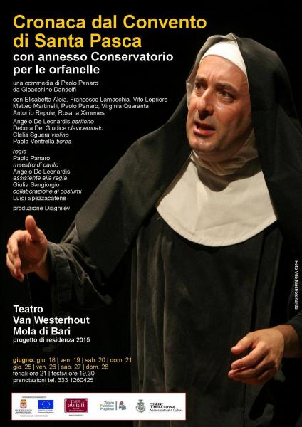 CRONACA DAL CONVENTO DI SANTA PASCA con annesso Conservatorio per le orfanelle