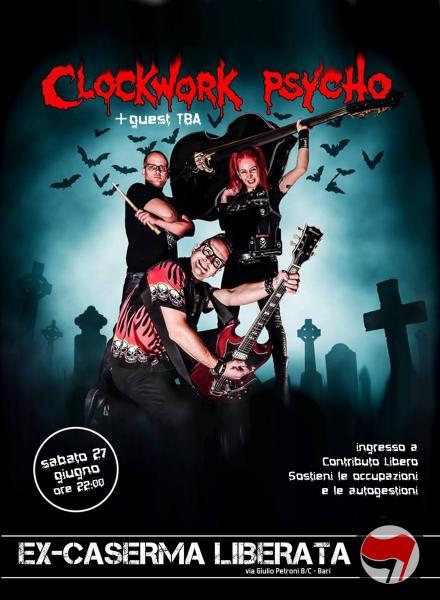 [27.06.2015] Clockwork Psycho live in Ex-Caserma Liberata