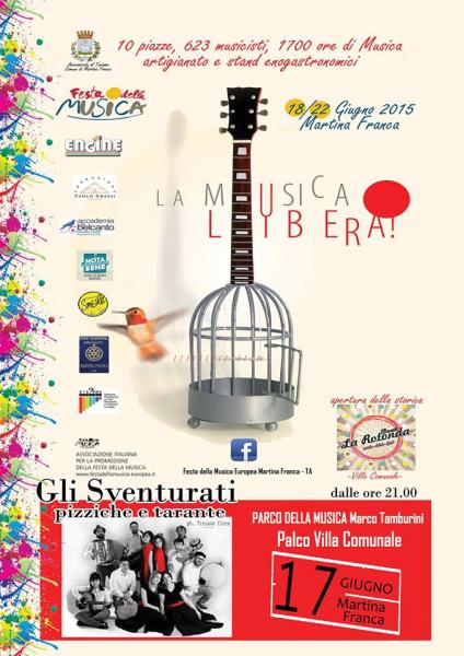 Gli Sventurati a Quelli Che Aspettano... la Festa Europea Della Musica a Martina Franca