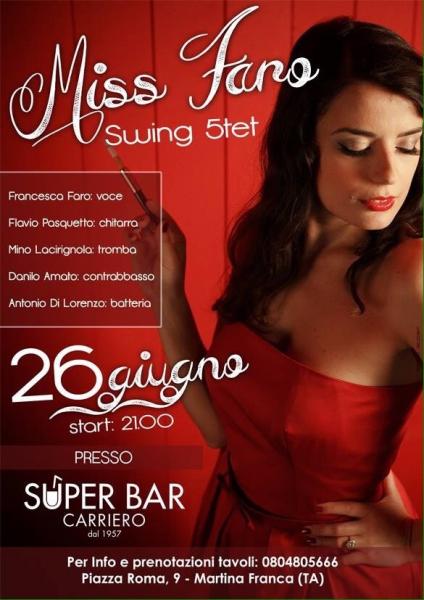 Miss Faro Swing 5tet in concerto