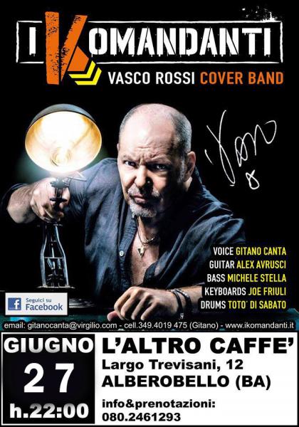 I Komandanti live at L'Altro Caffè