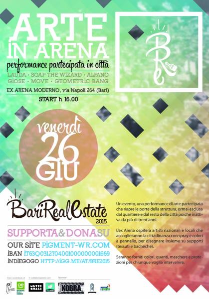 Arte in Arena: performance partecipata in città