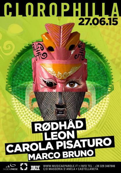 Italia-Germania DJ Set: Rødhåd, Leon e Carola Pisaturo.