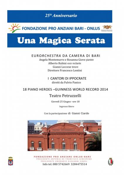Concerto "Una magica serata" con l'EurOrchestra