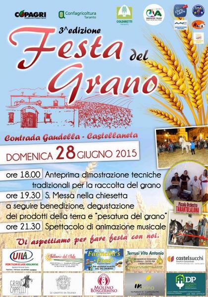 Festa del Grano e Concerto della Piccola Orchestra Tarantulaluna