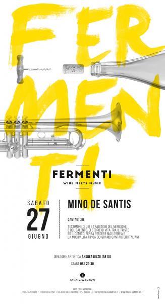 Mino De Santis ospite di "Fermenti"