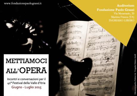 Mettiamoci all'Opera 2015 - Guida all’ascolto de “L’incoronazione di Poppea”