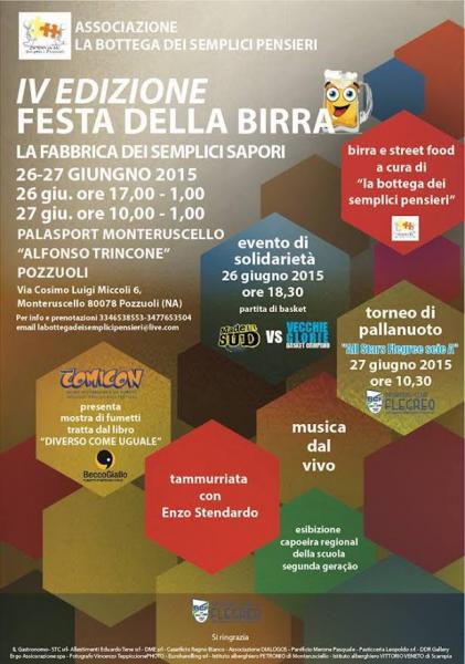 Festa della Birra organizzata da ragazzi con sindrome di down