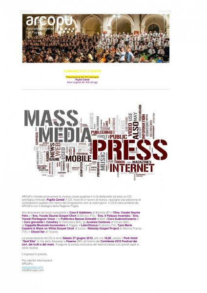 "Corinfesta"- Rassegna Concertistica Corale