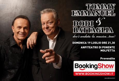 Tommy Emmanuel & Dodi Battaglia in concerto