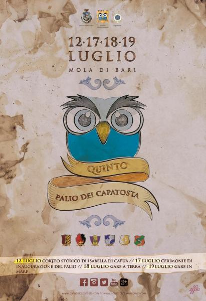 PALIO DEI CAPATOSTA 2015 - La sfida tra le Contrade di Mola di Bari