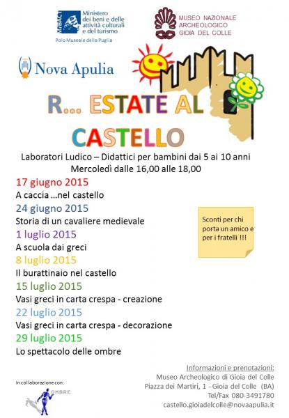R...ESTATE AL CASTELLO - Vasi greci in carta pesta