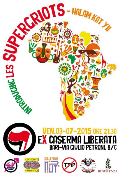03.07.2015 - Supergriots Live at Ex Caserma Liberata