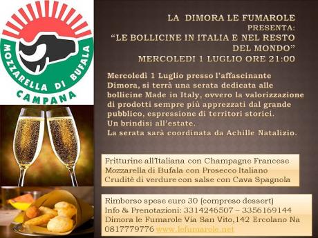 Bollicine in Italia e nel resto del mondo