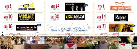 Live in "Villa Maria" ESTATE 2015