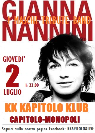 I Maschi Tribute Band Gianna Nannini