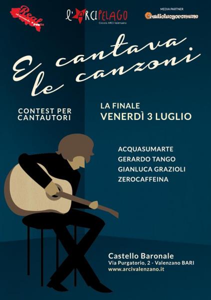 Finale Contest per cantautori "E cantava le canzoni"