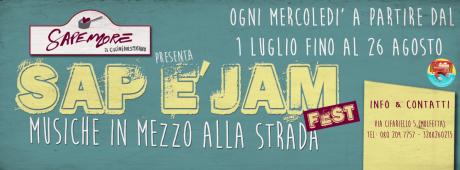SAP E' JAM  Fest_PERFORMANCE DI MUSICA ELETTROAMBIENT cura di P. o Z. + Lazzaro Nicolò Ciccolella e Nicola Nesta