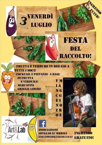 Festa del Raccolto + Vincenzo Maggiore Live