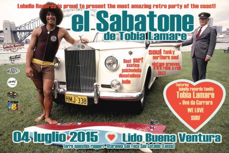 EL SABATONE de Tobia Lamare - Lido Buena Ventura - featuring Tobia Lamare + We Love Surf + Lobello Records Family