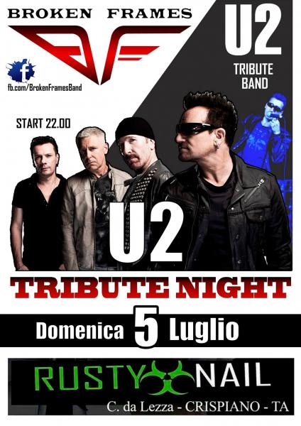 U2 Tribute Night - Broken Frames u2 Tribute Band