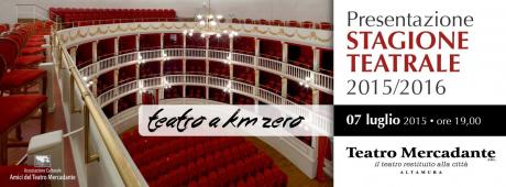 Presentazione Stagione Teatrale 2015/2016