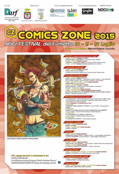 Noci Comics Zone 2015 - Programma