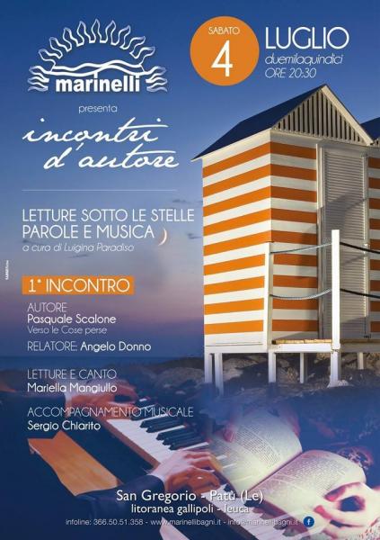"Letture sotto le stelle"_Verso le cose perse di Pasquale Scalone