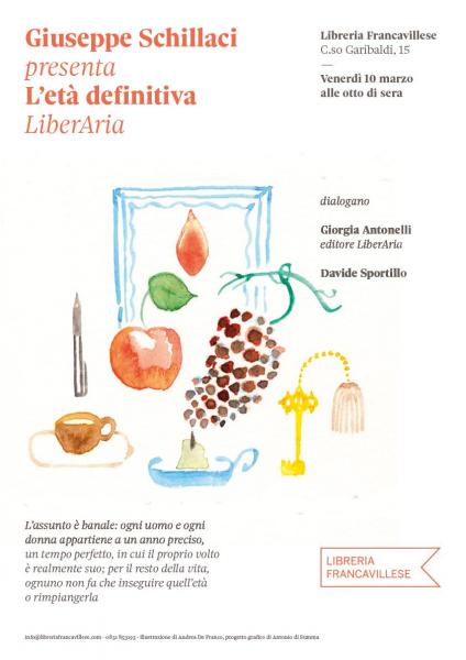 Giuseppe Schillaci presenta "L'età definitiva" (LiberAria Editrice)