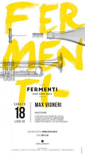Max Vigneri in concerto at "Fermenti"