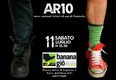 AR10 in concerto al Banana Giò