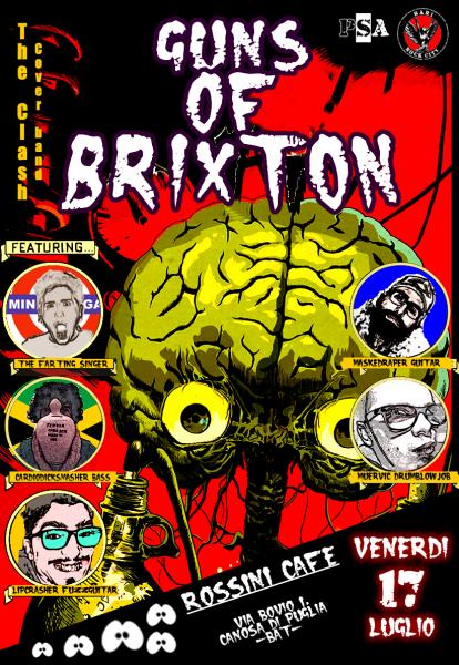Guns of Brixton ►the Clash Cover Band◄ live @ Rossini Cafè - Canosa
