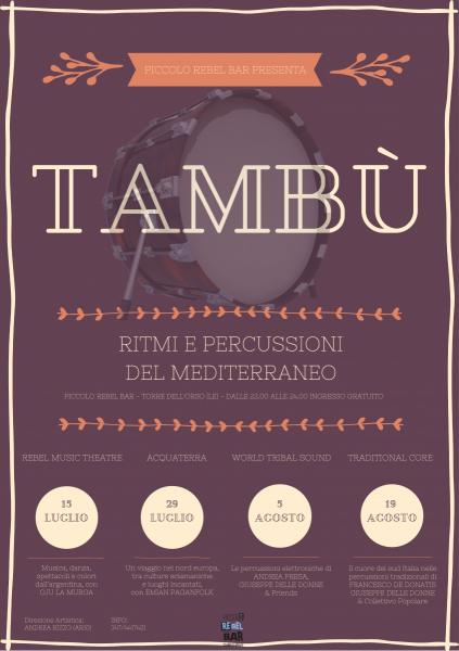 TAMBÙ - Rassegna di vibrazioni ribelli