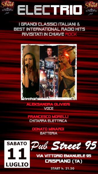 ElecTRIO live in concerto al pub Street 95