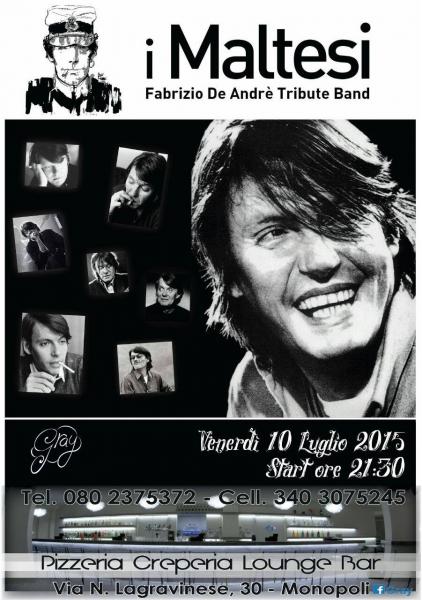 Tributo a FABRIZIO DE ANDRE' con I MALTESI