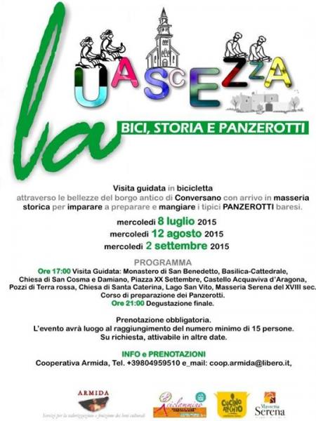 La Uascezza - ciclopasseggiata tra centro storico e masseria