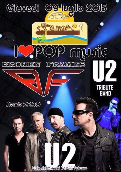 U2 Tribute Night - Broken Frames u2 Tribute Band