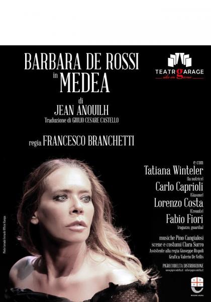 Barbara De Rossi torna a teatro con MEDEA di Jean Anouilh