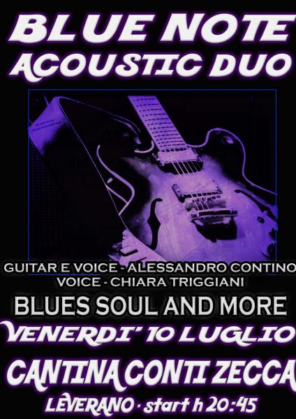 Blue Note Acoustic Duo at Enoteca Conti Zecca- Leverano