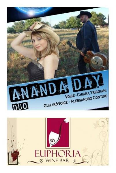 Ananda day duo al Euphoria wine bar - brindisi