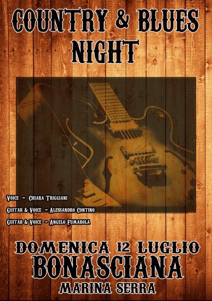 Country & Blues Night at Marina serra- Tricase