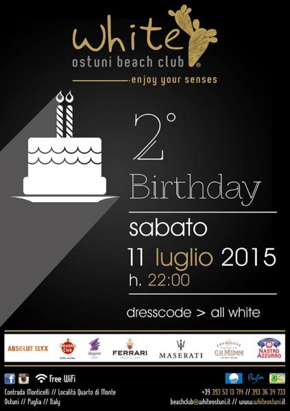 White's Birthday! 2 anni