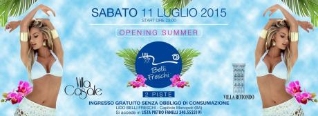 Belli Freschi Opening Summer Ingresso Free