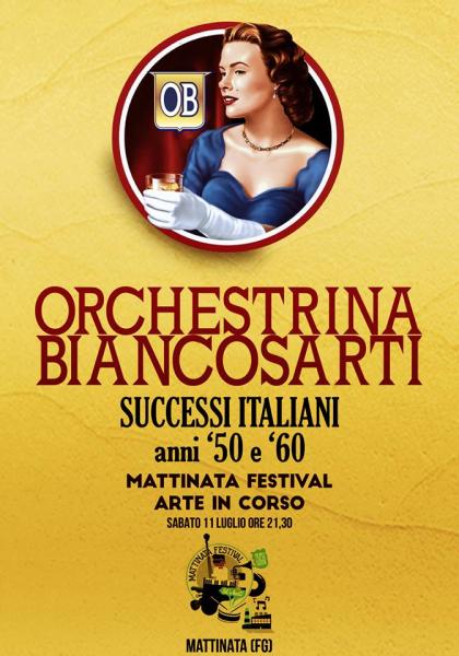 L'Orchestrina Biancosarti Sabato a Mattinata