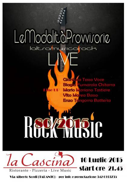 Le Modalita' Provvisorie ...live