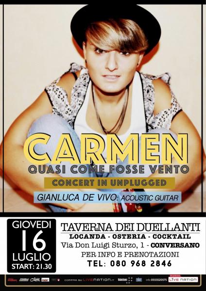 Concert in Unplugged - Quasi Come Fosse Vento - Music Live!!