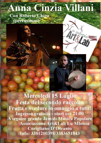 Anna Cinzia Villani e Roberto Chiga Live